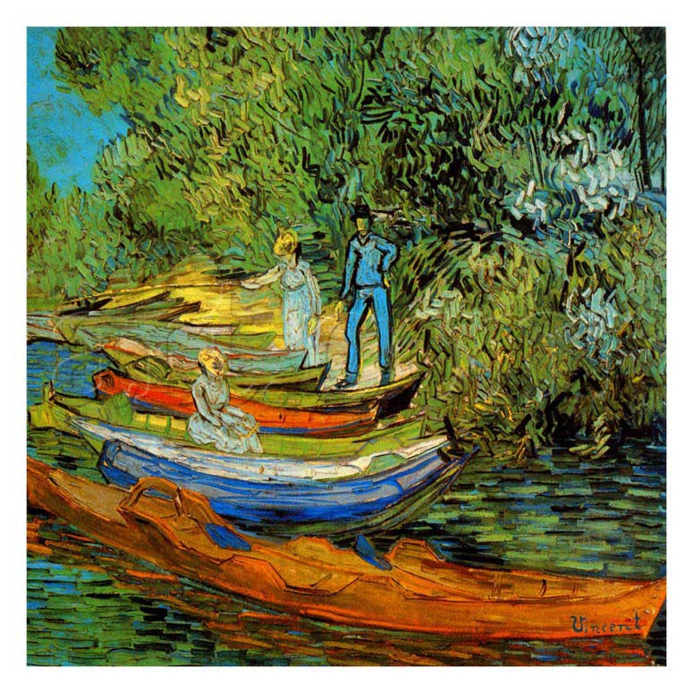 Les Bords De L Oise A Auvers - Van Gogh Painting On Canvas